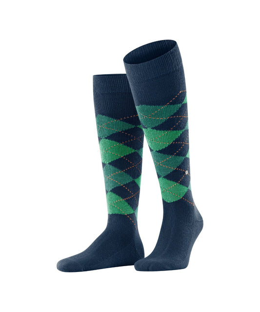 Preston Kniekous | Denim/Green diamond check