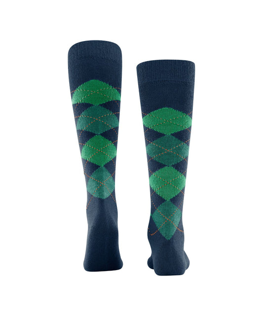Preston Kniekous | Denim/Green diamond check