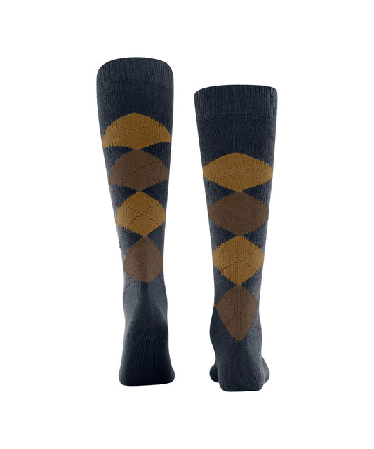 Preston Kniekous | Dark Blue/Brown diamond check