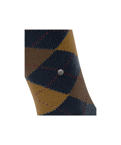 Preston Kniekous | Dark Blue/Brown diamond check