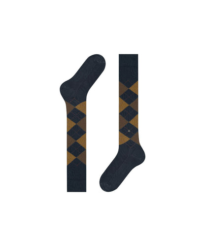 Preston Kniekous | Dark Blue/Brown diamond check