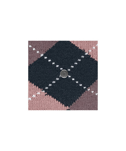 Preston Kniekous | Dark Blue/Powder Pink diamond check
