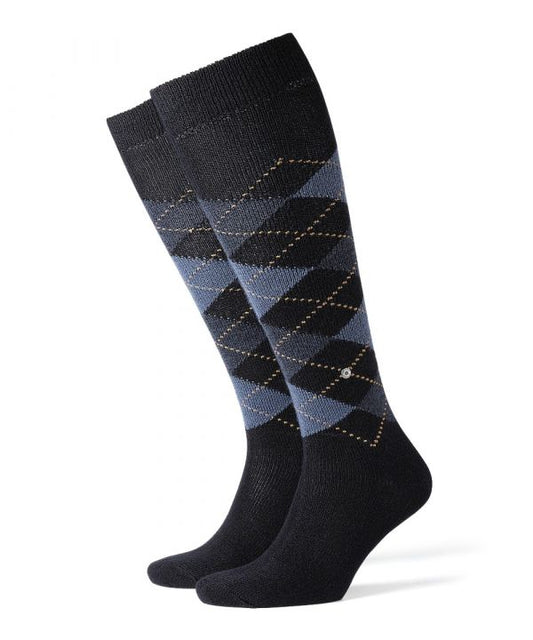 Preston Kniekous | Dark Navy/Denim diamond check