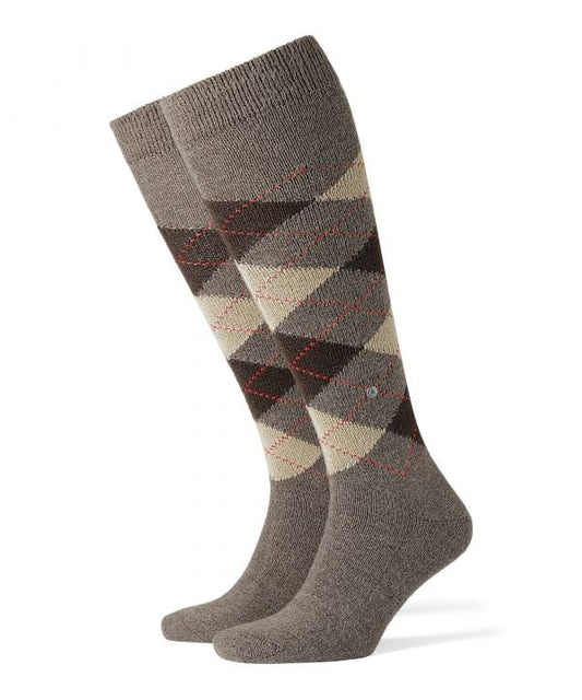 Preston Kniekous | Taupe/Brown/Sand diamond check