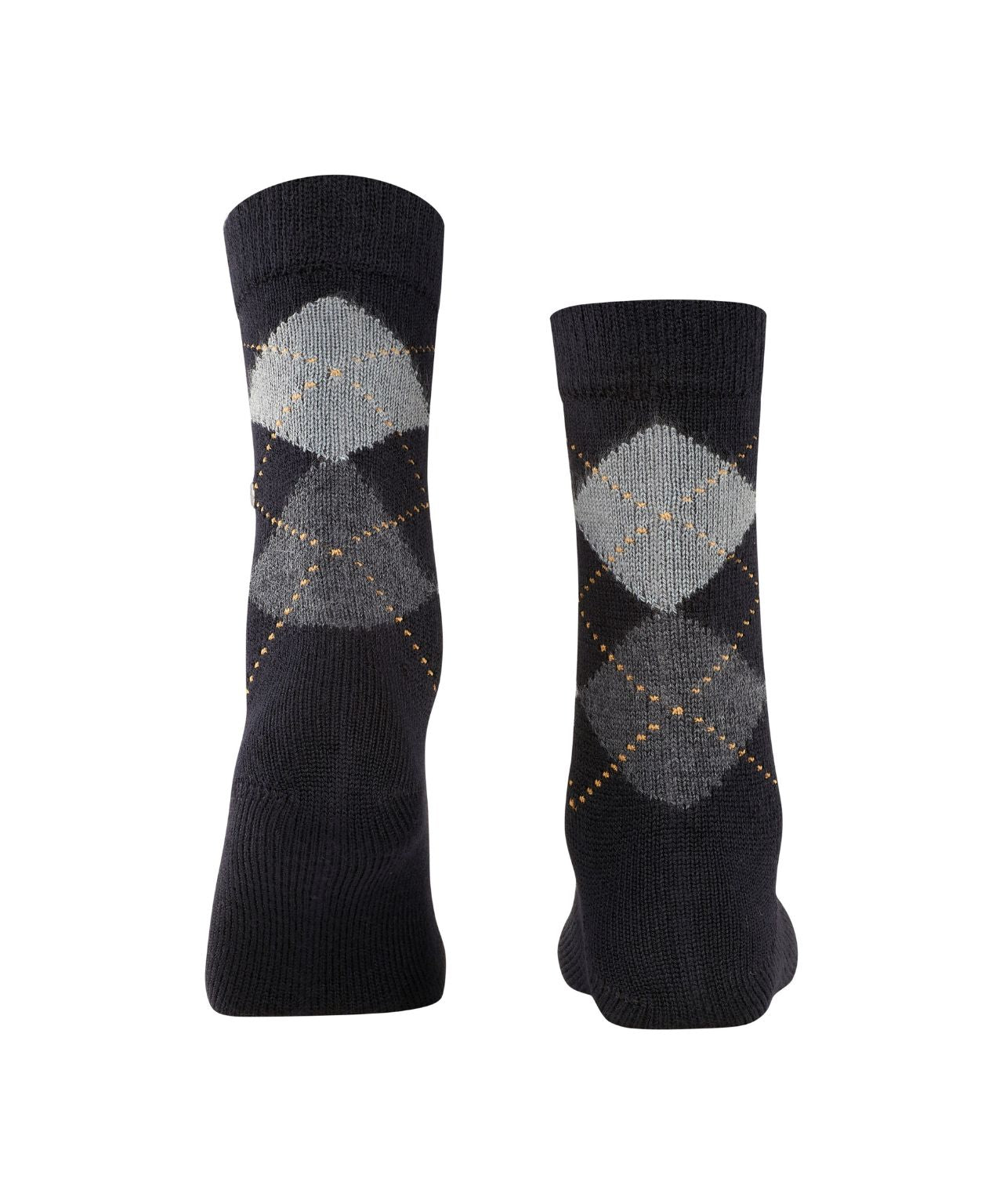Whitby Damensocken | Schwarz