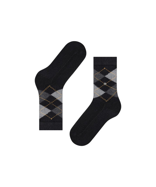 Whitby Dames Sokken | Zwart