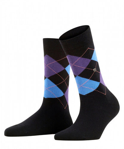 Marylebone Damensocken | Schwarz