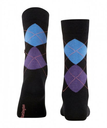 Marylebone Damensocken | Schwarz