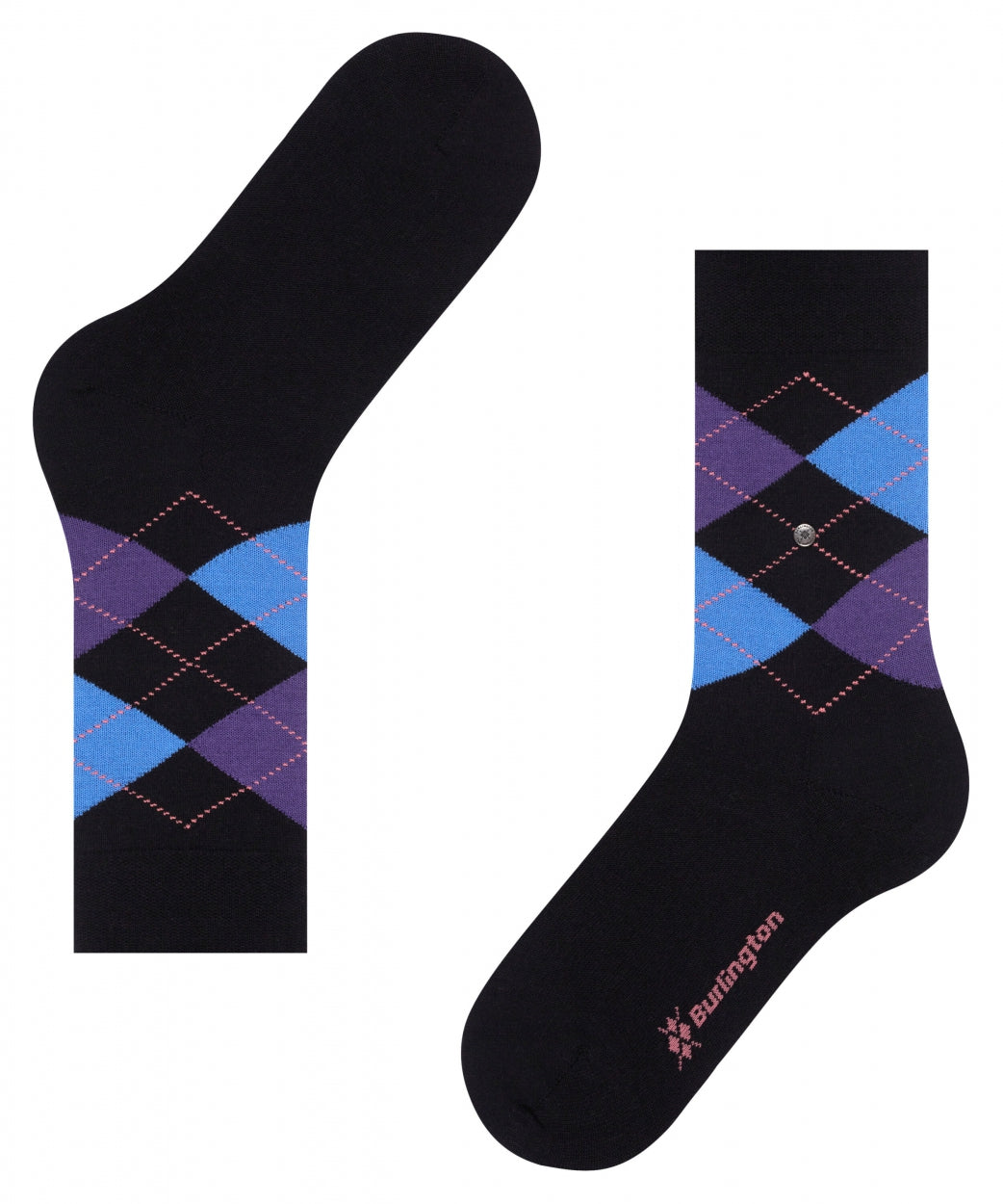 Marylebone Damensocken | Schwarz