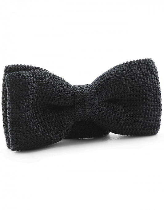 Stylish Silk Bow | Black