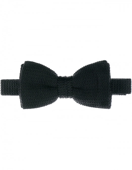 Stylish Silk Bow | Black