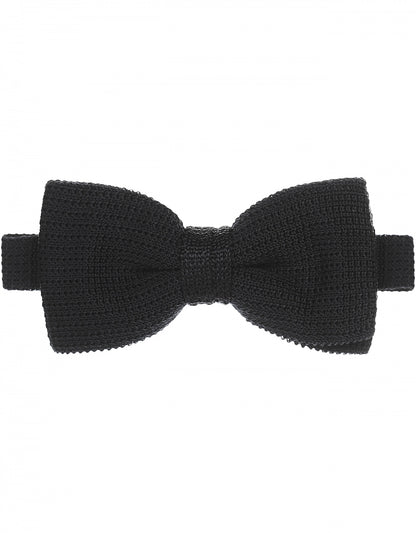 Stylish Silk Bow | Black