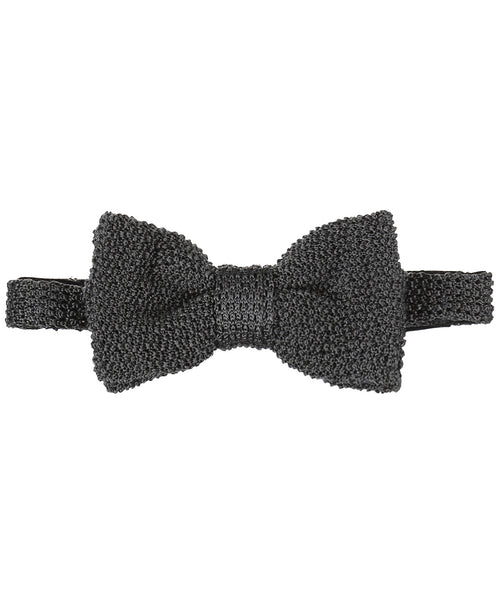 Elegante Zijden strik | Antraciet Grijs