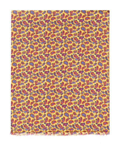 Scarf Double Silk | Yellow