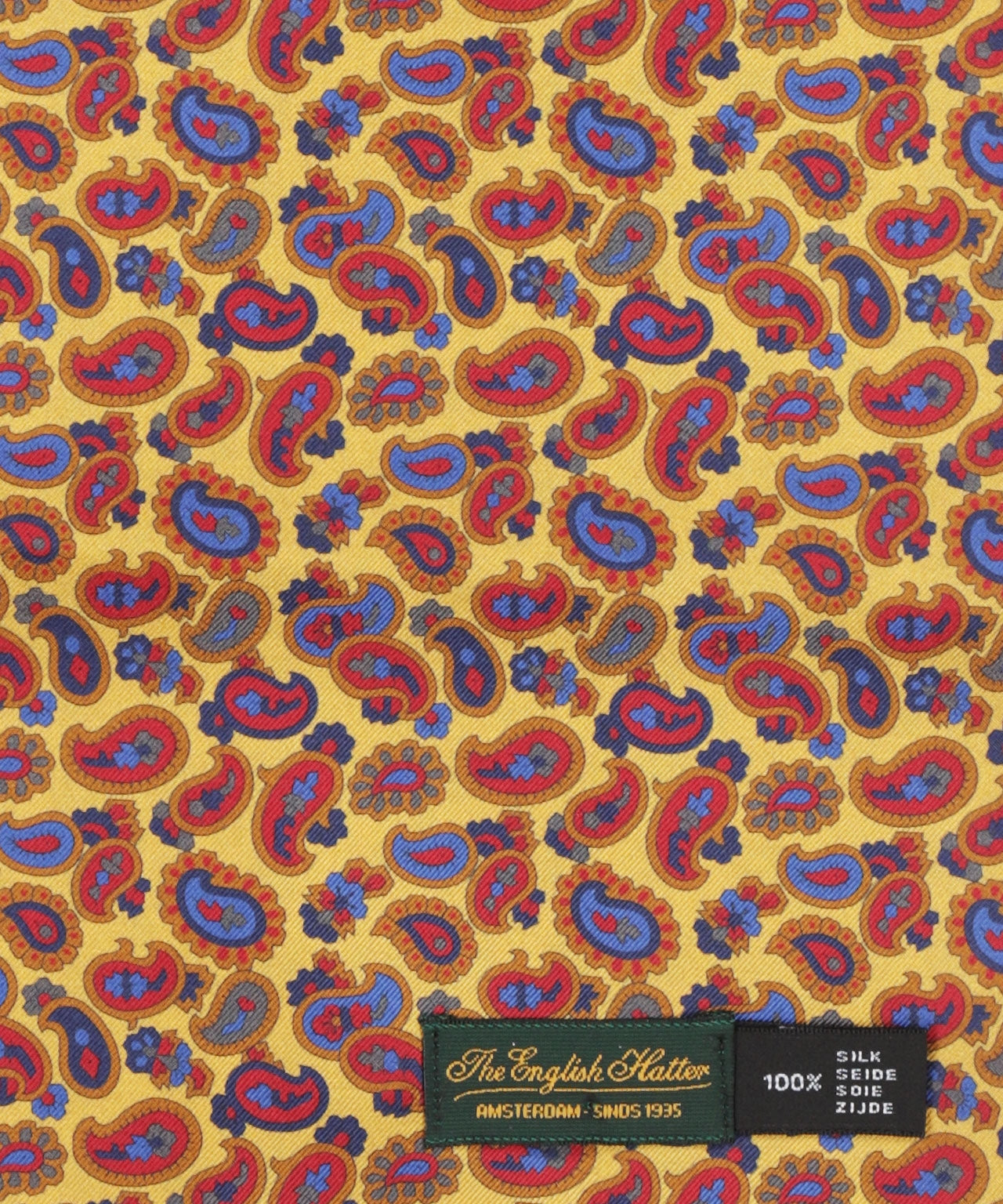 Scarf Double Silk | Yellow