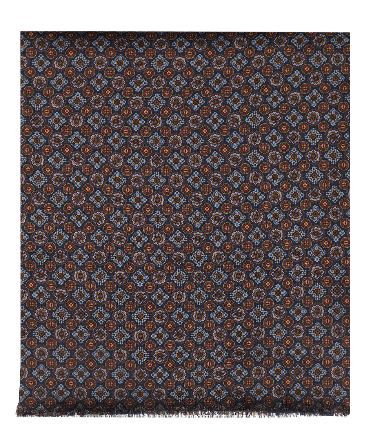 Seidenschal | Blau