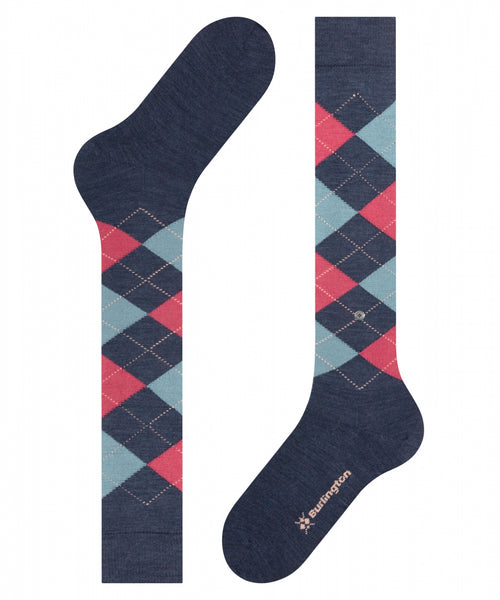 Marylebone dames Kniekousen | Blauw