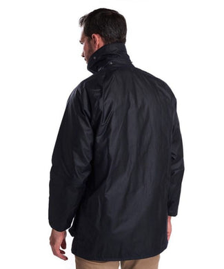 Waxed jacket Beaufort | Navy Blauw
