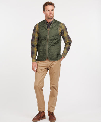 Quilted Zip-in-Liner | Olive/Classic