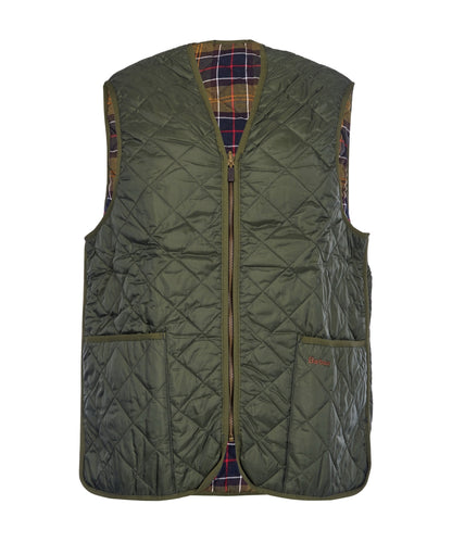 Quilted Zip-in-Liner | Olive/Classic