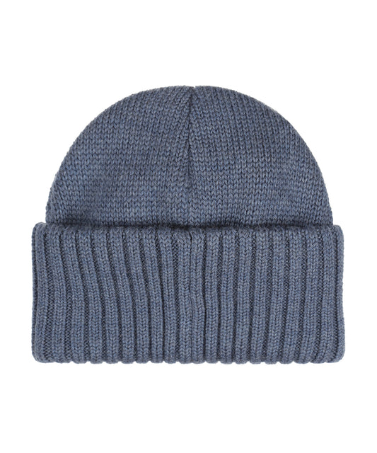 Merinomütze | Denimblau