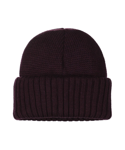 Beanie Merino | Plum