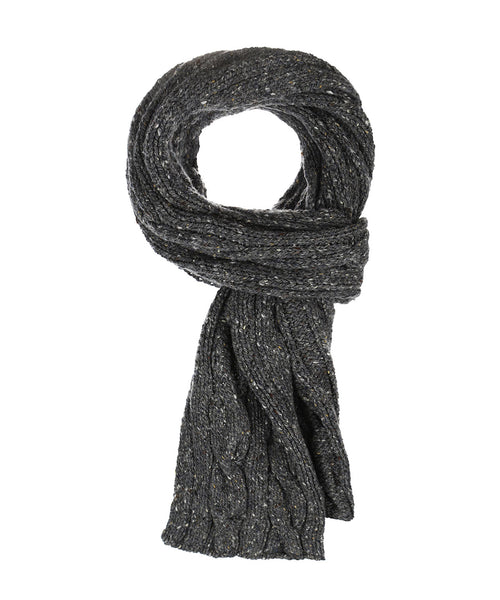 Ierse Wollen Sjaal | Grijs