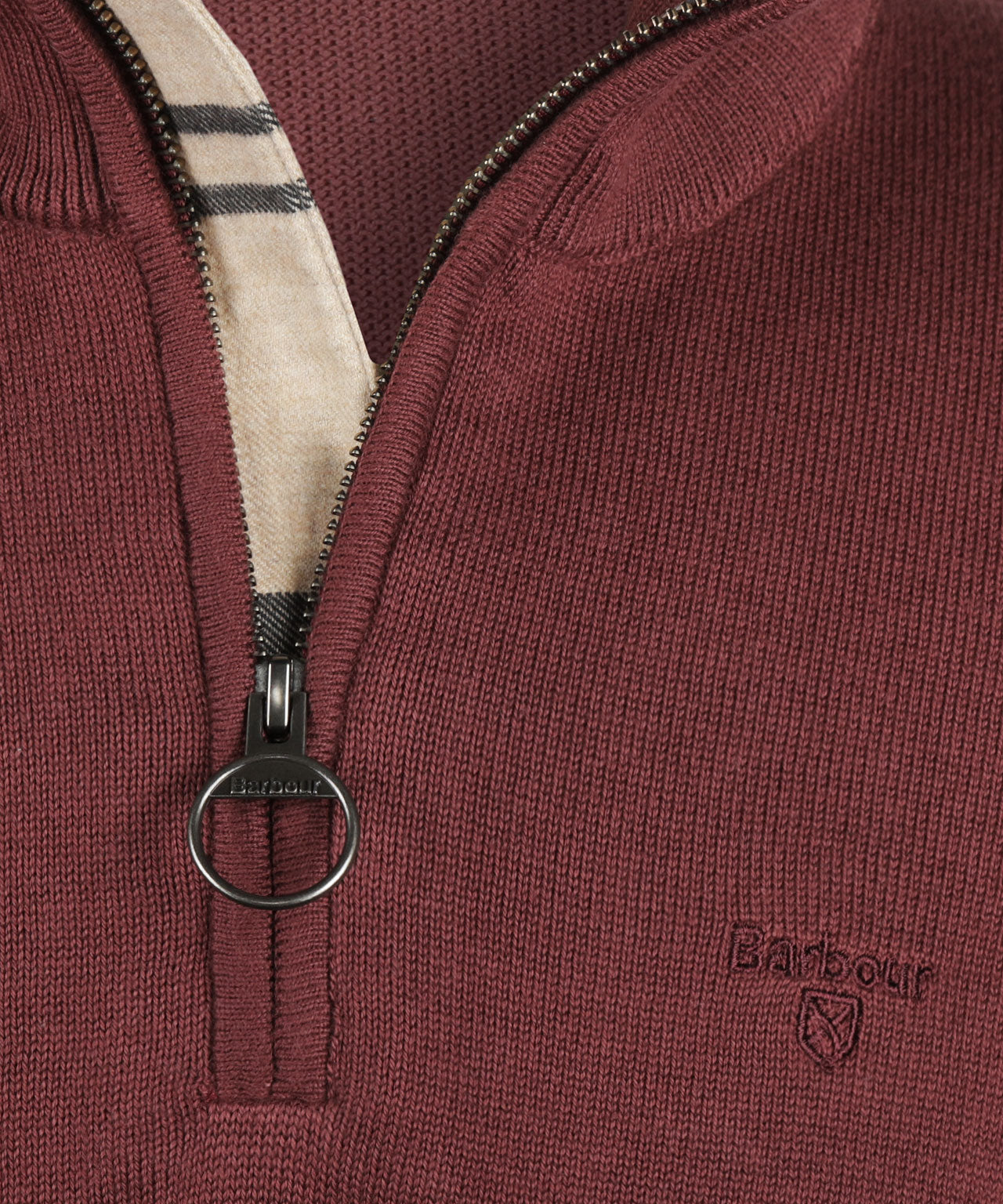 Cotton Half Zip |