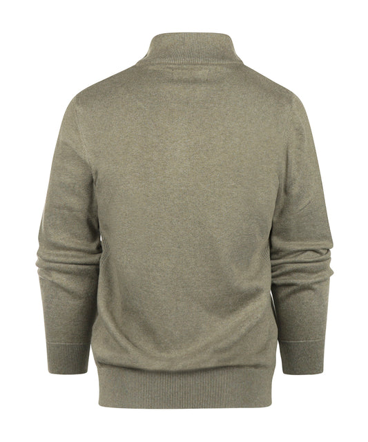 Barbour Cotton Half Zip Pullover | Green