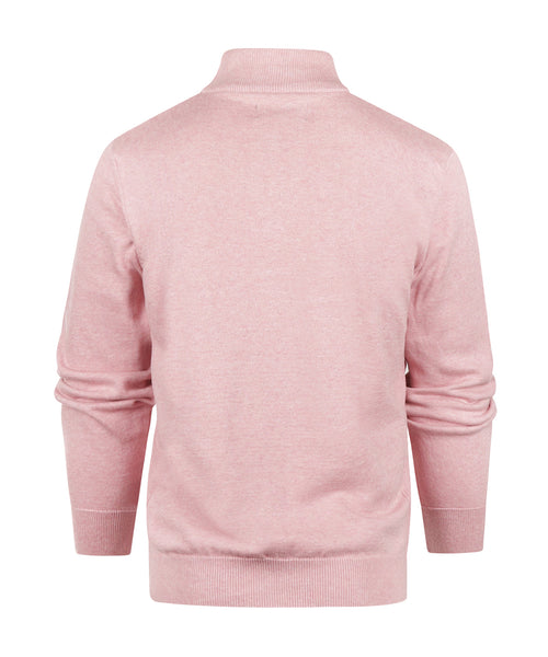 Barbour Cotton Half Zip Pullover | Roze