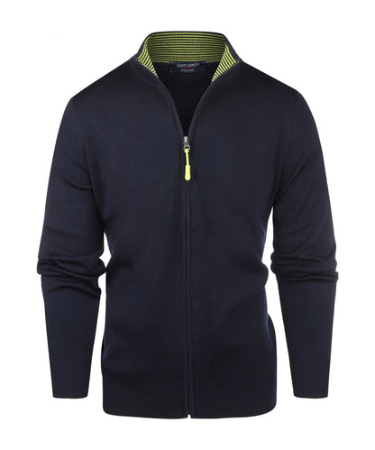 Vest Creggan | Navy/Jaune Fluor