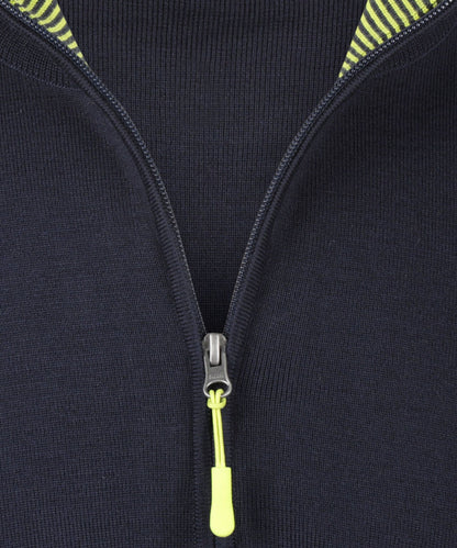 Vest Creggan | Navy/Jaune Fluor