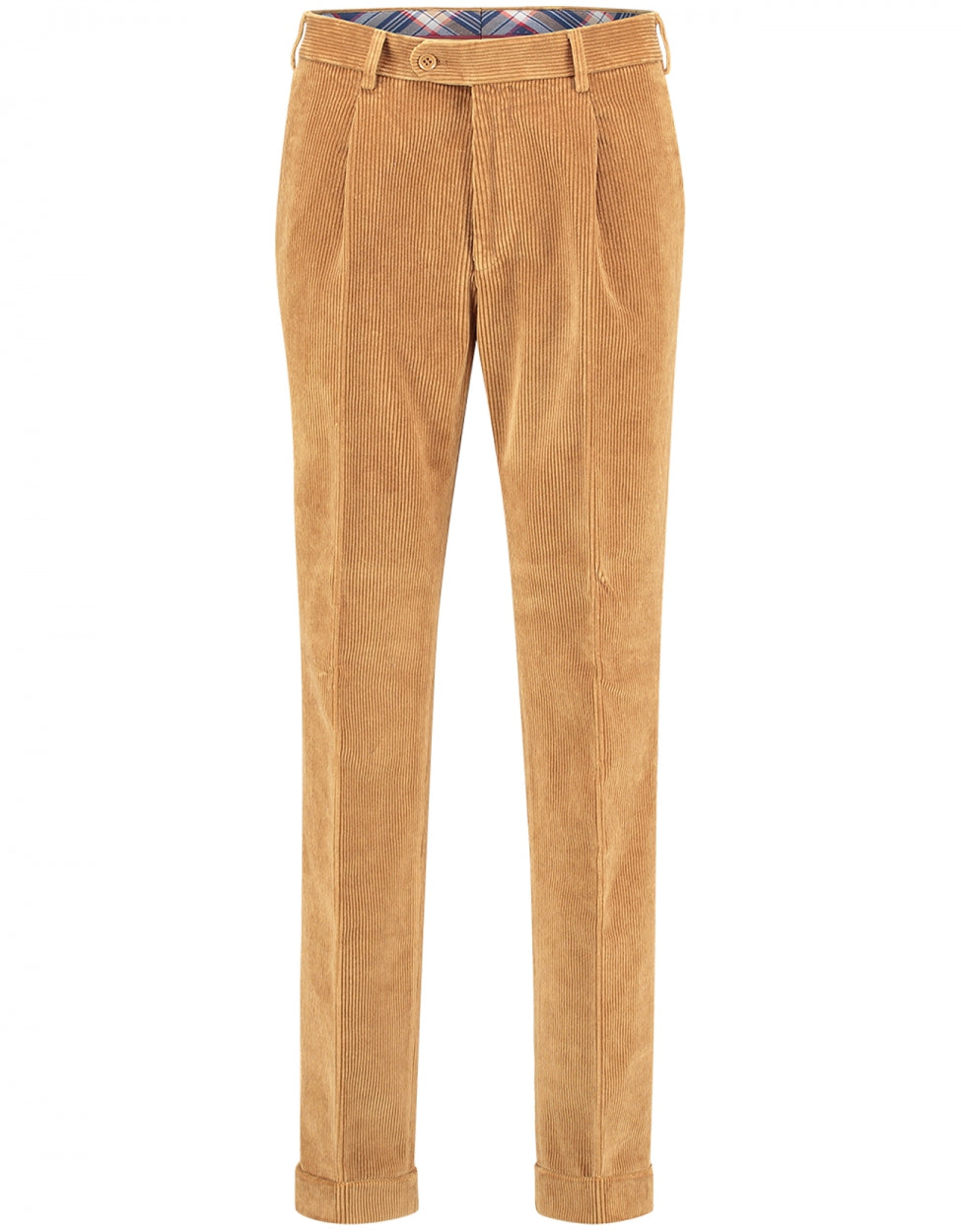 Wide Rib Corduroy Trousers | Brown