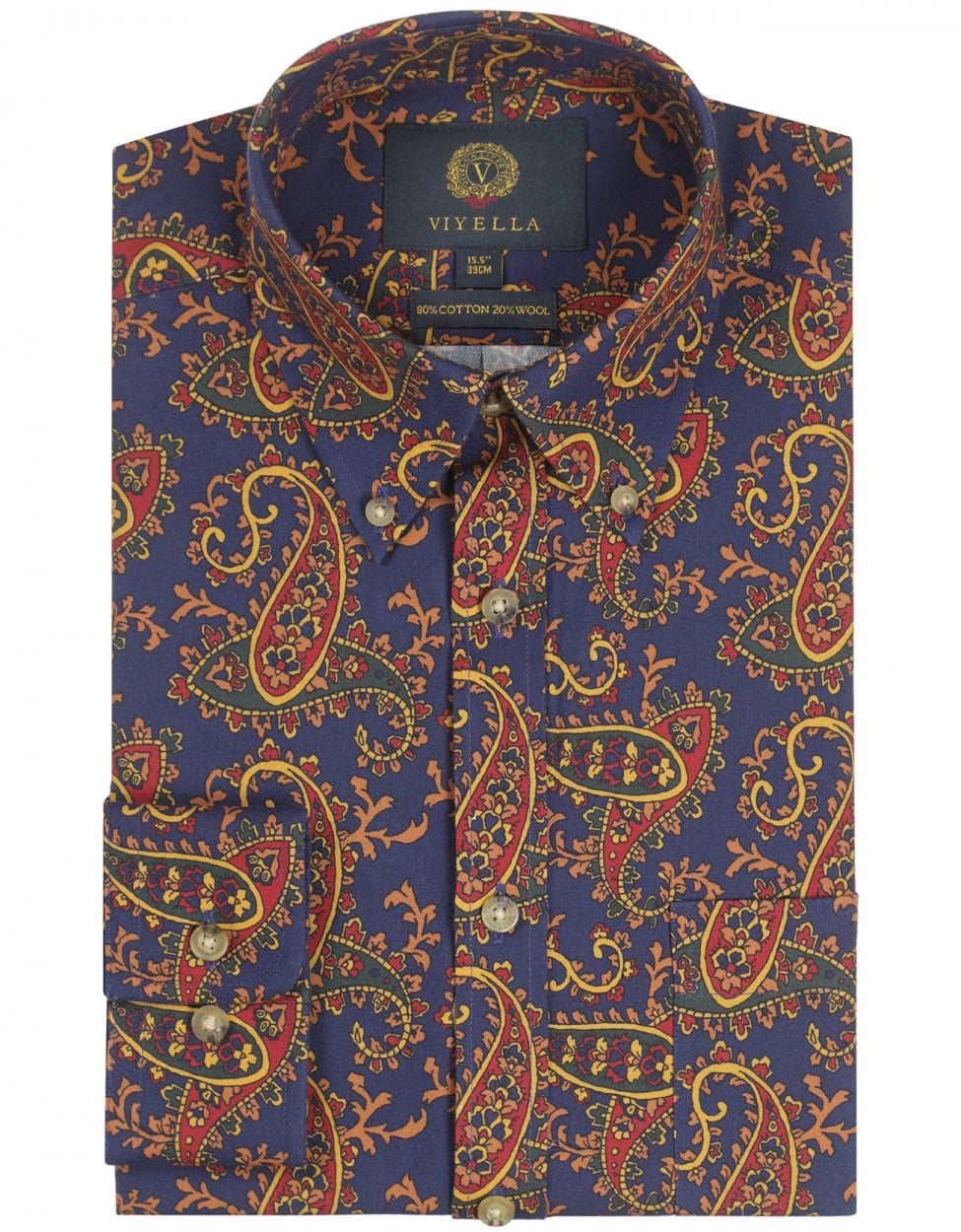 Shirt pattern button down | Blue