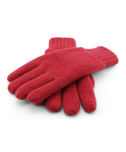 Handschoen Wolmix | Rood