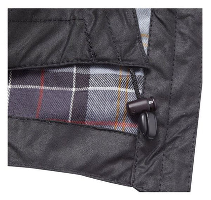 Barbour Wax Hood | Schwarz