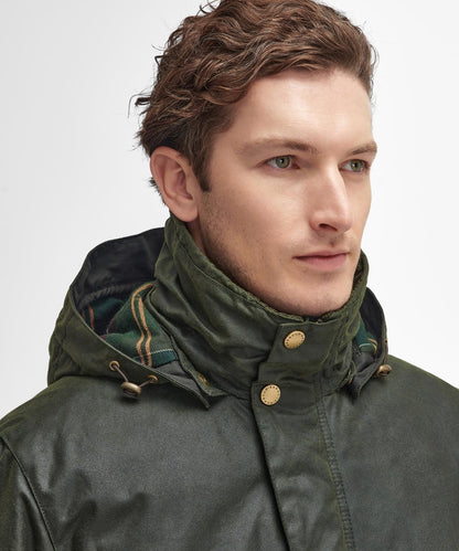 Bleaberry Wax Jacket | Fern