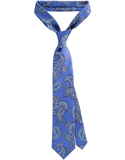 Das Zijde | Blauw Paisley