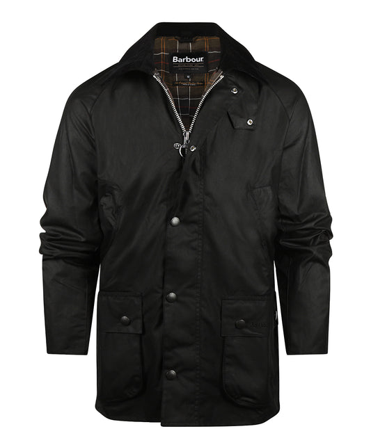 Ashby Wax Jacket | Black