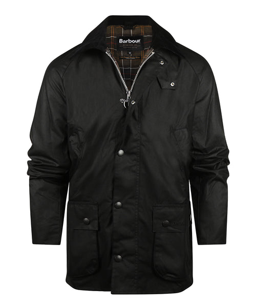 Wax jacket Ashby | Zwart