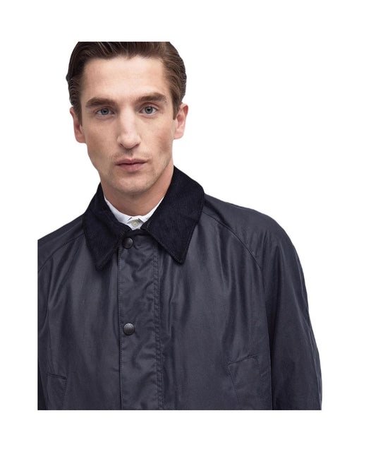 Ashby Wax Jacket | Navy