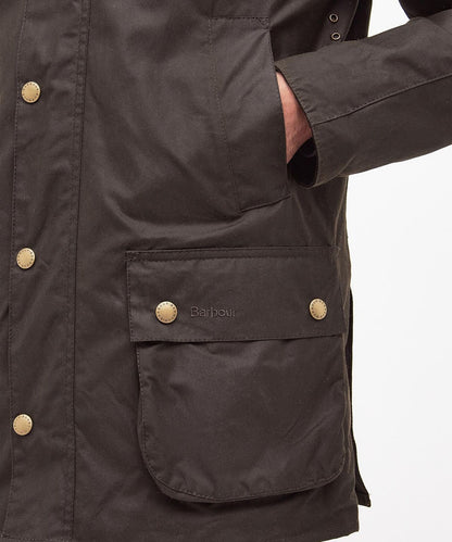Wachsjacke Ashby | Oliv