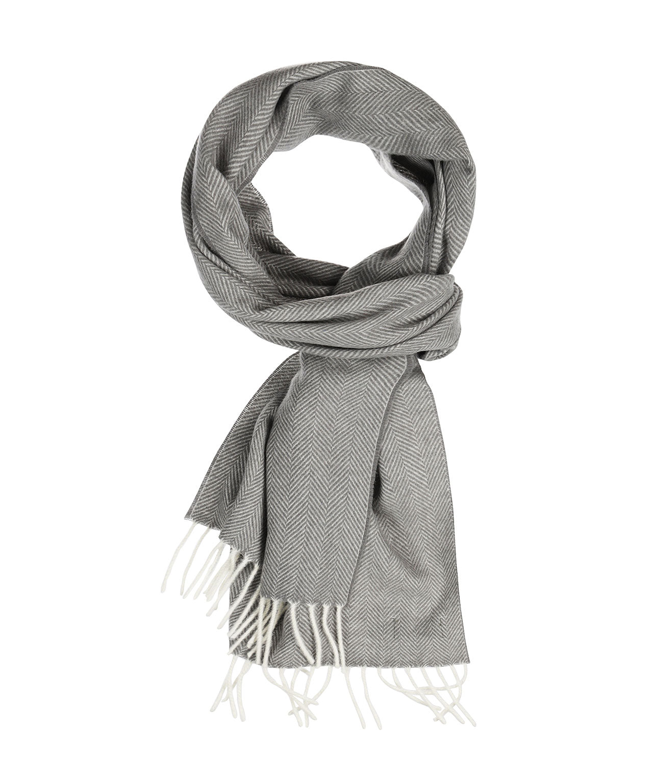 Wollschal 180x30 | Grau