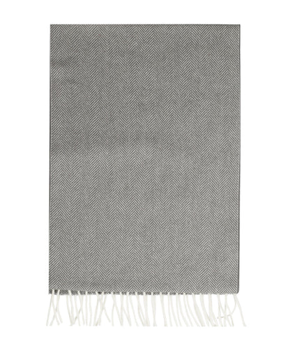 Wollschal 180x30 | Grau