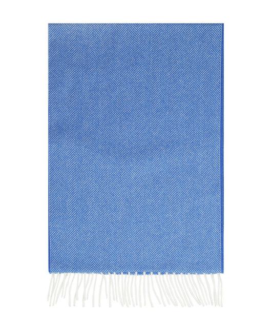 Wollschal 180x30 | Blau