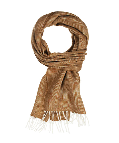 Sjaal Wol 30X180cm | Bruin