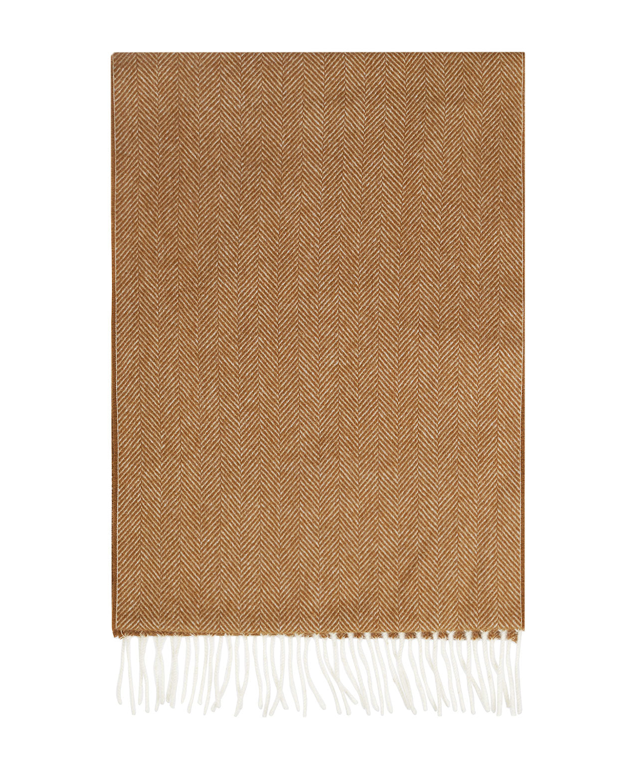 Sjaal Wol 30X180cm | Bruin