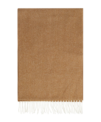 Sjaal Wol 30X180cm | Bruin