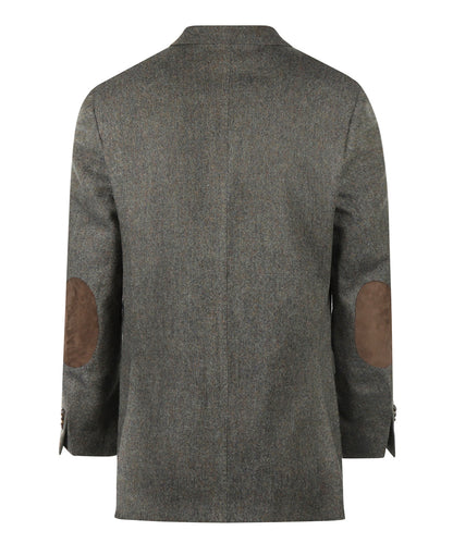 Tweed-Blazer | Grün
