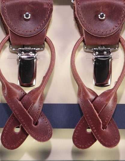2-in-1-Zahnspange mit Clips und Riemen | Blau